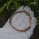 Weekend Special Slytherin Moon Copper Bracelet #230924