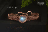 Weekend Special Slytherin Moon Copper Bracelet #230924