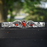 Vamp Garnet French Barrette HairClip #230512