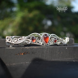 Vamp Garnet French Barrette HairClip #230512